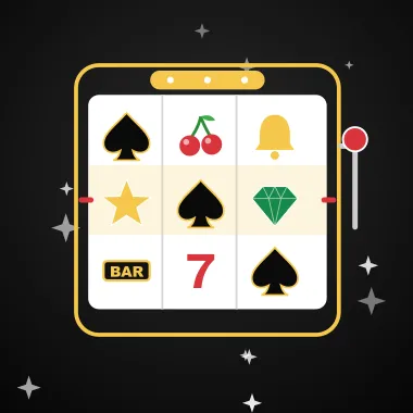 Video Pokies Video pokies tile with a slot machine and spade symbols